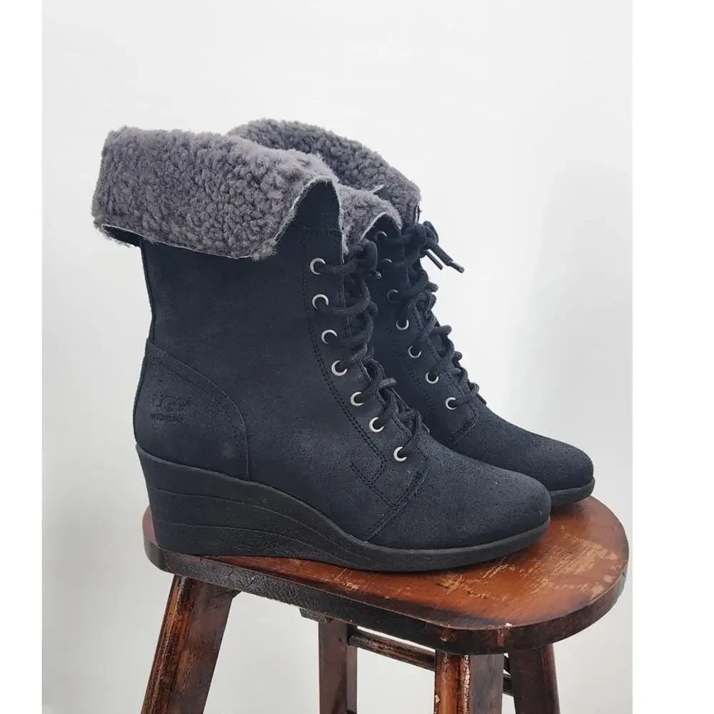 UGG black suede